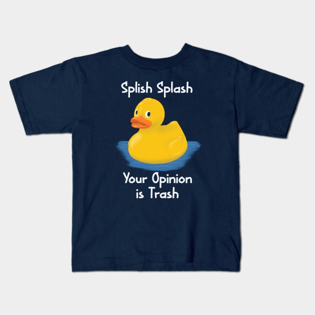 duckie Kids T-Shirt by 752 Designs